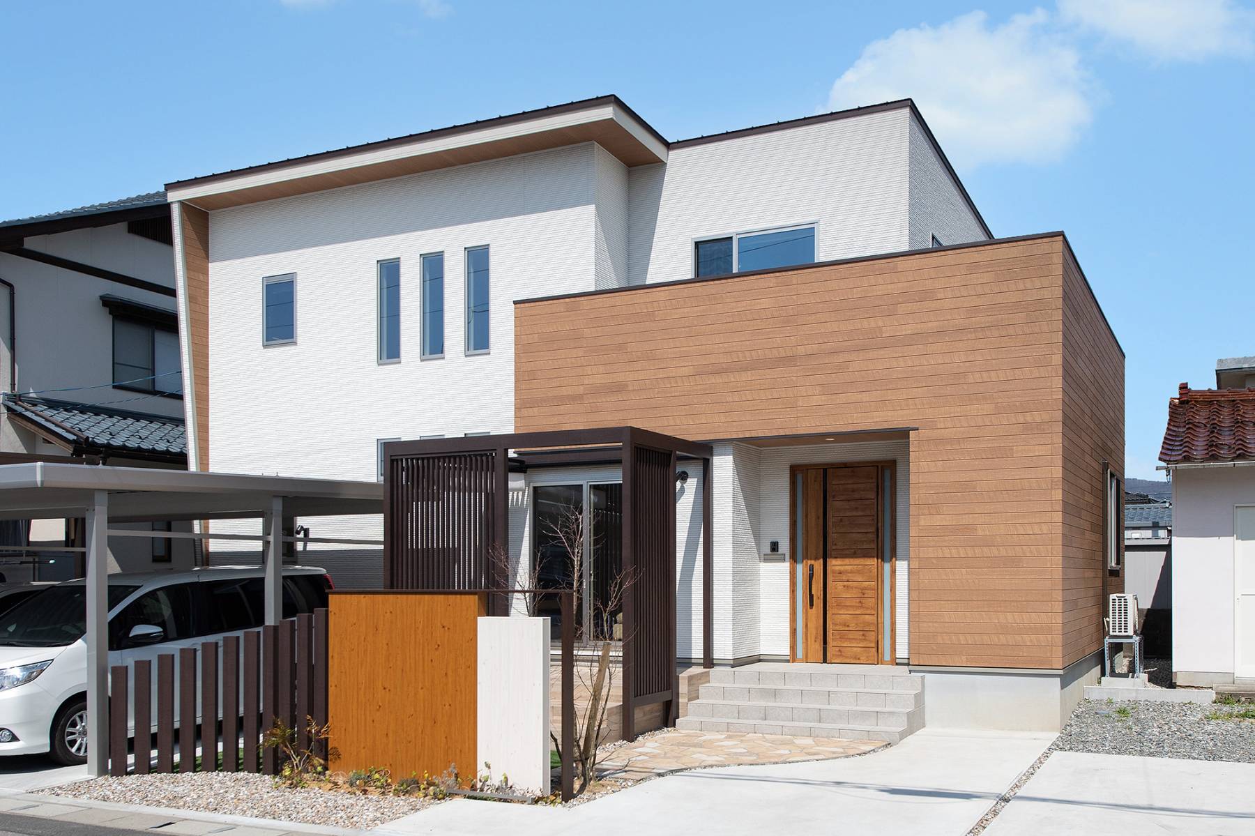 福井県の注文住宅外観