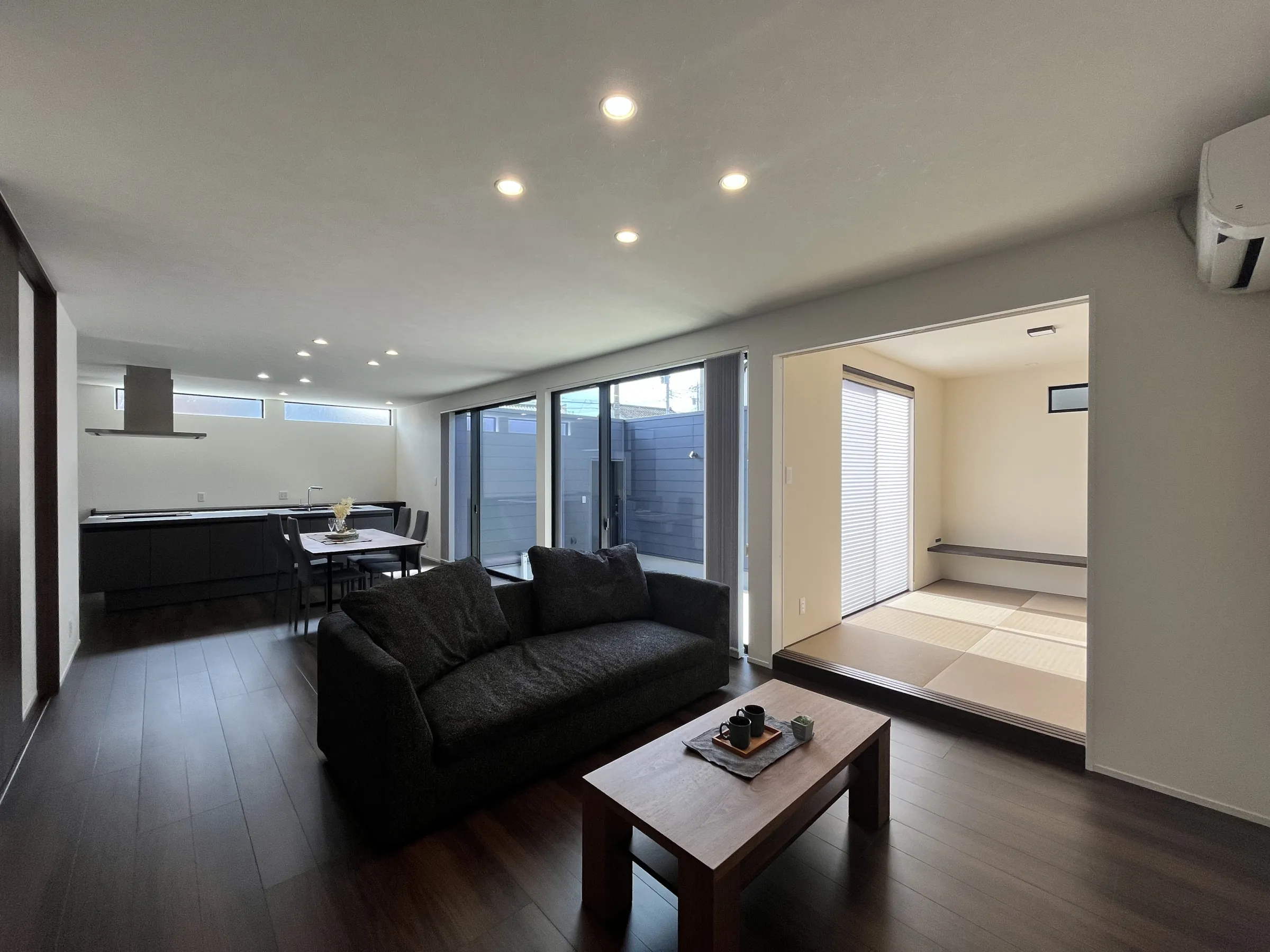 キッチンリビング仕切りなしの間取り