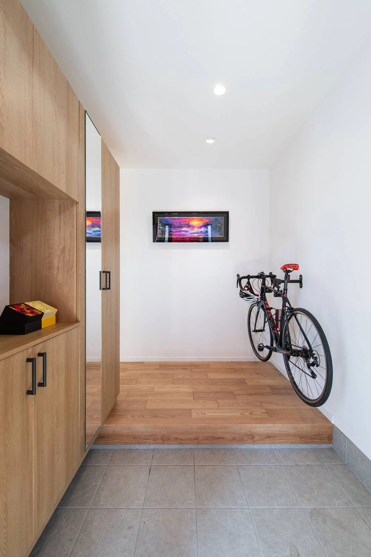 おしゃれ　玄関間取り