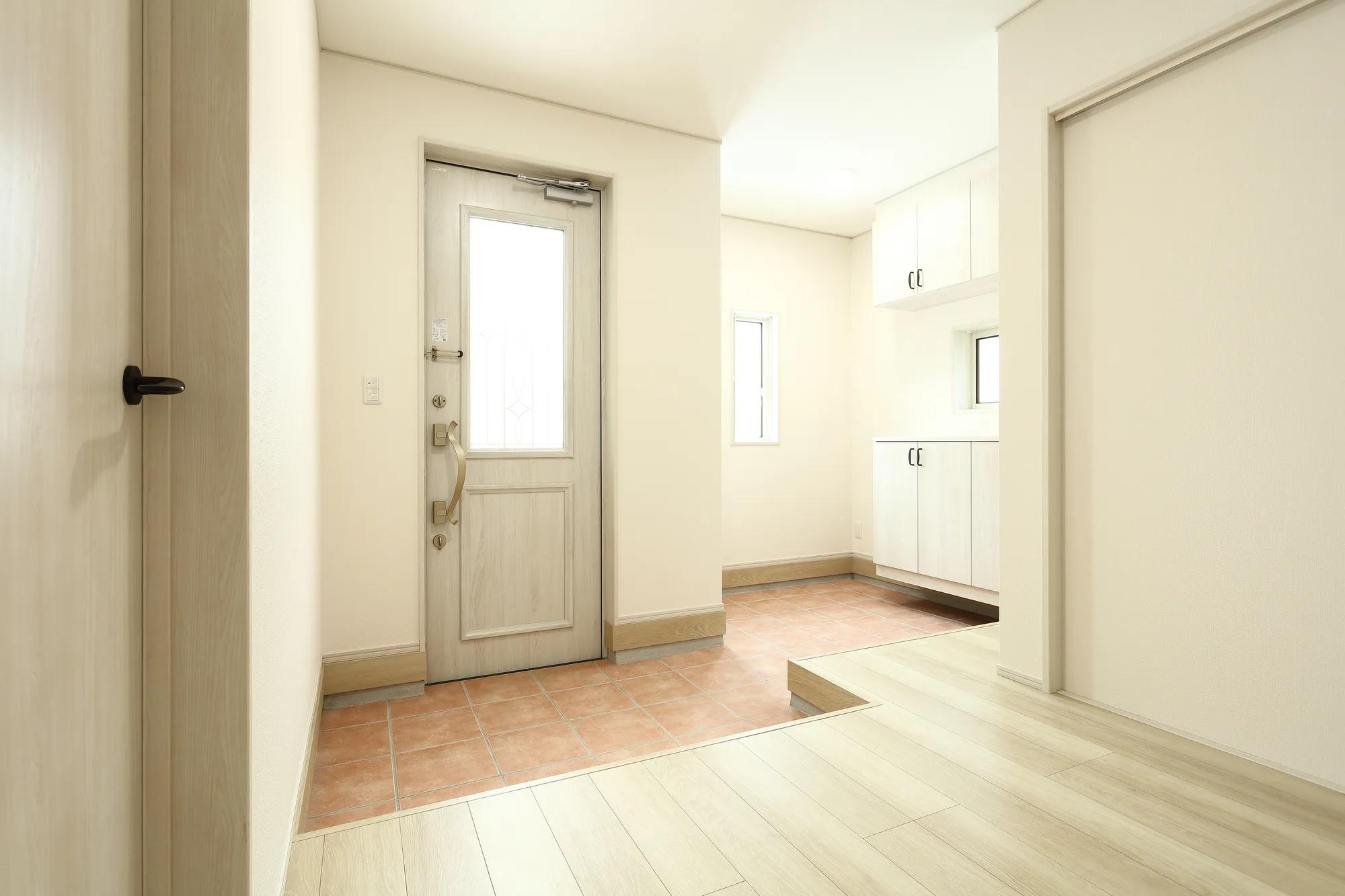 おしゃれ　玄関間取り