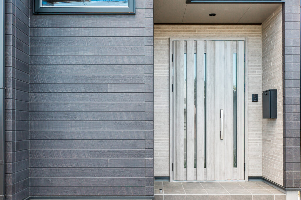 木目調の窯業系サイディング