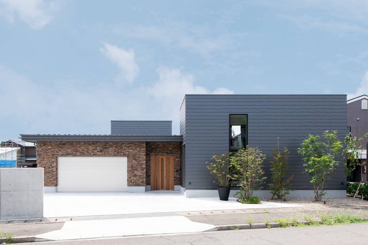 地震に強い家の外観