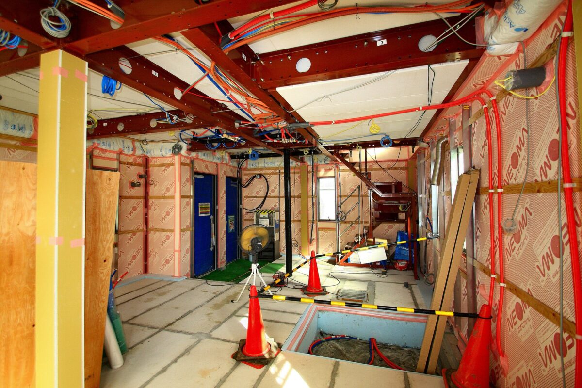 地震に強い鉄骨造の家