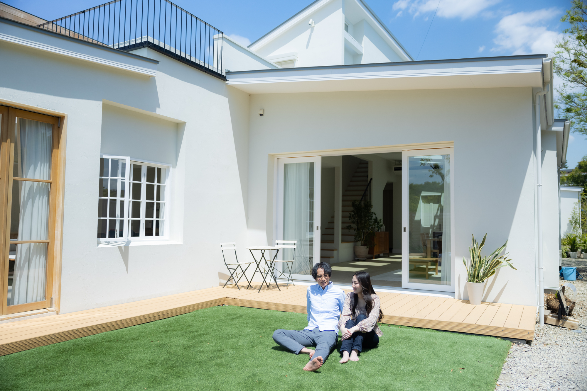 平屋の形状別で見る中庭の種類