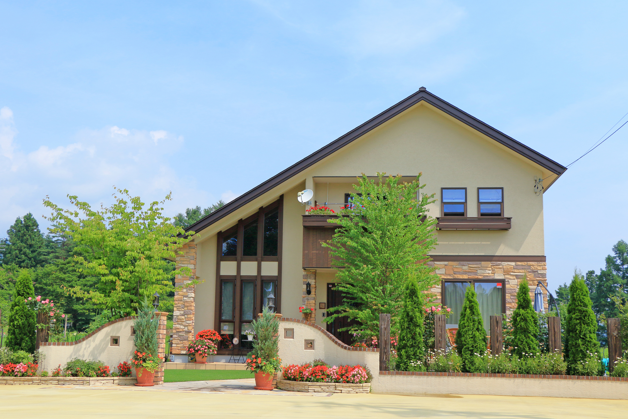 大屋根の家をおしゃれな外観にするためのポイント